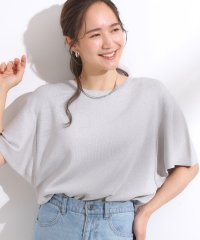 SHOO・LA・RUE　DRESKIP/シューラルー／ドレスキップ SHOO・LA・RUE/DRESKIP 【ひんやり/S－LL/毛玉になりにくい】女性らしさ溢れる フレアスリーブニット/508431851