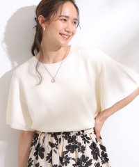 SHOO・LA・RUE　DRESKIP/シューラルー／ドレスキップ SHOO・LA・RUE/DRESKIP 【ひんやり/S－LL/毛玉になりにくい】女性らしさ溢れる フレアスリーブニット/508431851