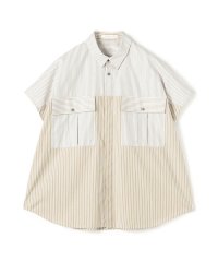 GALERIE VIE/コンパクトポプリン フレンチスリーブシャツ/508431866