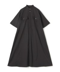 GALERIE VIE/コンパクトポプリン スタンドネックシャツワンピース/508431869
