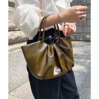 KOBE LETTUCE/コウベレタス KOBE LETTUCE ギャザーデザインフェイクレザーバッグ [B1638]/508431917