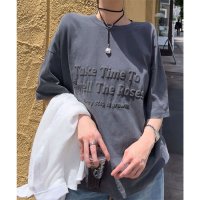 KOBE LETTUCE/コウベレタス KOBE LETTUCE ピグメント加工ロゴTシャツ【発泡ロゴ】 [C7589]/508431922