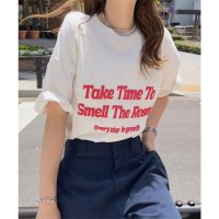 KOBE LETTUCE/コウベレタス KOBE LETTUCE ピグメント加工ロゴTシャツ【発泡ロゴ】 [C7589]/508431922