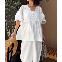 KOBE LETTUCE/コウベレタス KOBE LETTUCE 2wayバルーンスリーブブラウス [C7604]/508431926