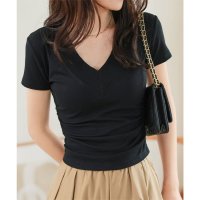 KOBE LETTUCE/コウベレタス KOBE LETTUCE VネックサイドシャーリングTシャツ [C7636]/508431931