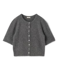 DES PRES/【WEB先行予約】フォックスカシミヤ ハーフスリーブカーディガン/508432151