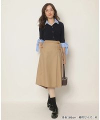 Apuweiser-riche/サイドプリーツWベルトスカート/508432168