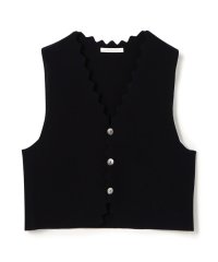GALERIE VIE/ウーステッドミラノリブ ベスト/508432172