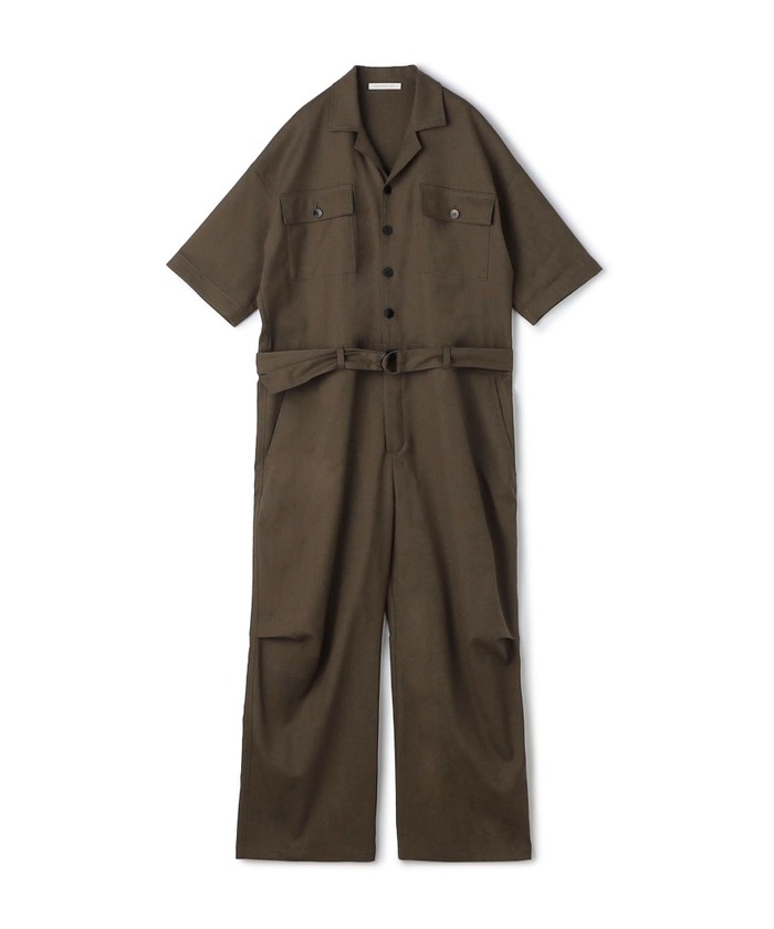 セール 40%OFF】コットンリネンスラブタイプライター ベルテッド