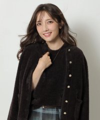 Apuweiser-riche/金釦スパンコールカーディガン/508432184