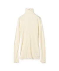 TOMORROWLAND GOODS/HAKUJI シアーリブ タートルネックプルオーバー/508432195