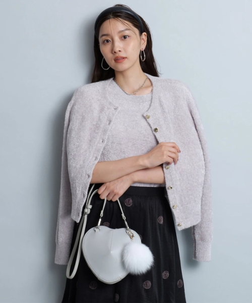 新品　ジャスグリッティー　ニット&スカート JUSGLITTY - ジャスグリッティー☆新品☆Arpege story限定