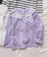 apres les cours/WEB限定 襟レースTシャツ/7days Style/508091033