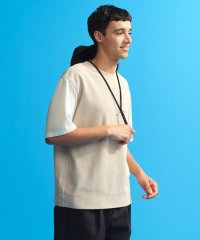 MACKINTOSH PHILOSOPHY/ニットコンビTシャツ ケーブルニット×ブロード/508206626