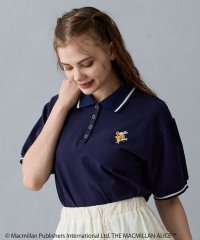 NICOLE CLUB/THE MACMILLAN ALICE マクミラン・アリスパフスリーブ刺繍コラボポロシャツ/508368700
