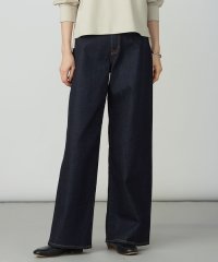 J.PRESS LADIES（LARGE SIZE）/【洗える】BASIC STRETCH DENIM ワイド ストレート デニム/508384022