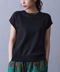 NICOLE white/半袖ニットプルオーバー/508399652