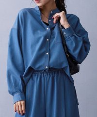 NICOLE white/テンセルデニムシャツ/508399655