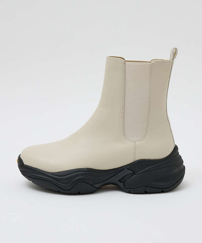 ✨未使用級✨ Au BANNISTER サイドゴアブーツ　厚底　軽量　24.5 Vibram/ヴィブラムソール】サイドゴアブーツ【予約】(508426085
