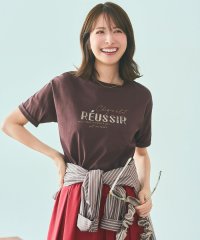 anySiS/【洗える】ロゴ刺繍 Tシャツ/508431218