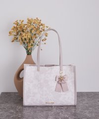 Maison de FLEUR/メゾン ド フルール Maison de FLEUR フラワーガーデンプリントスクエアトート/508432705