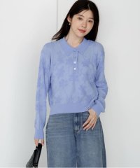 PROPORTION BODY DRESSING/ジャガードレースポロ/508432731