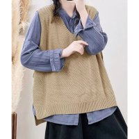 miniministore/ミニミニストア miniministore ニットベスト サイドスリット ニットジレ/508432895