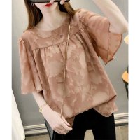 miniministore/ミニミニストア miniministore フレア袖シフォンブラウス レディース夏服/508432916