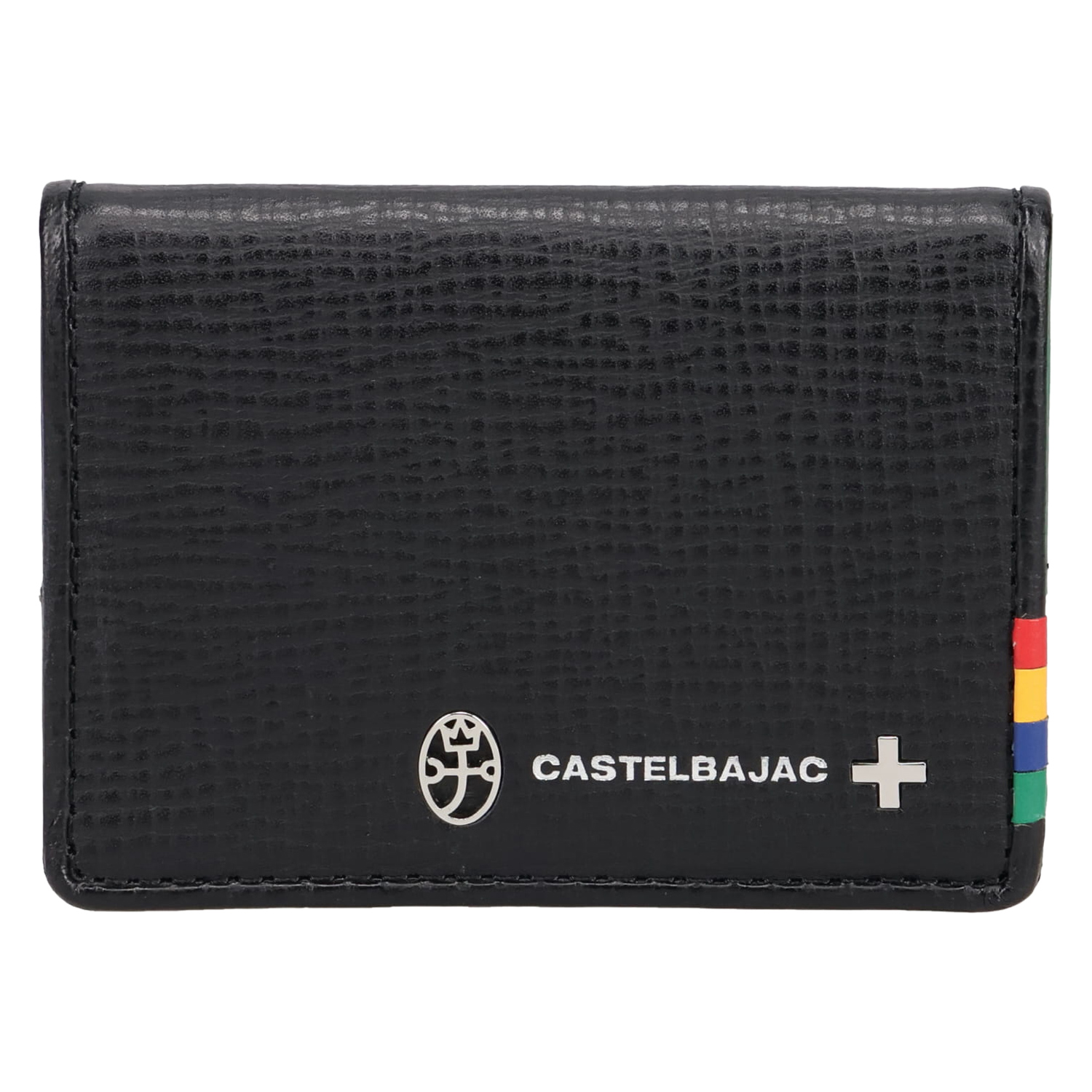 新品未使用★カステルバジャック★コインケース★小銭入れ★黒★ブラック★本革レザー カステルバジャック CASTELBAJAC プレス コインケース 小銭入れ