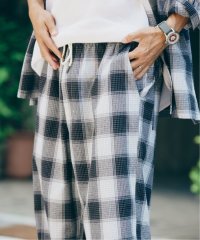 JOURNAL STANDARD relume Men's/FIVE BROTHER /ファイブブラザー 別注 オンブレ チェック イージーパンツ/508433155