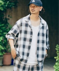 JOURNAL STANDARD relume Men's/FIVE BROTHER /ファイブブラザー 別注 オンブレチェック シャツ/508433156