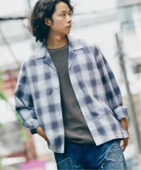 JOURNAL STANDARD relume Men's/FIVE BROTHER /ファイブブラザー 別注 オンブレチェック シャツ/508433156