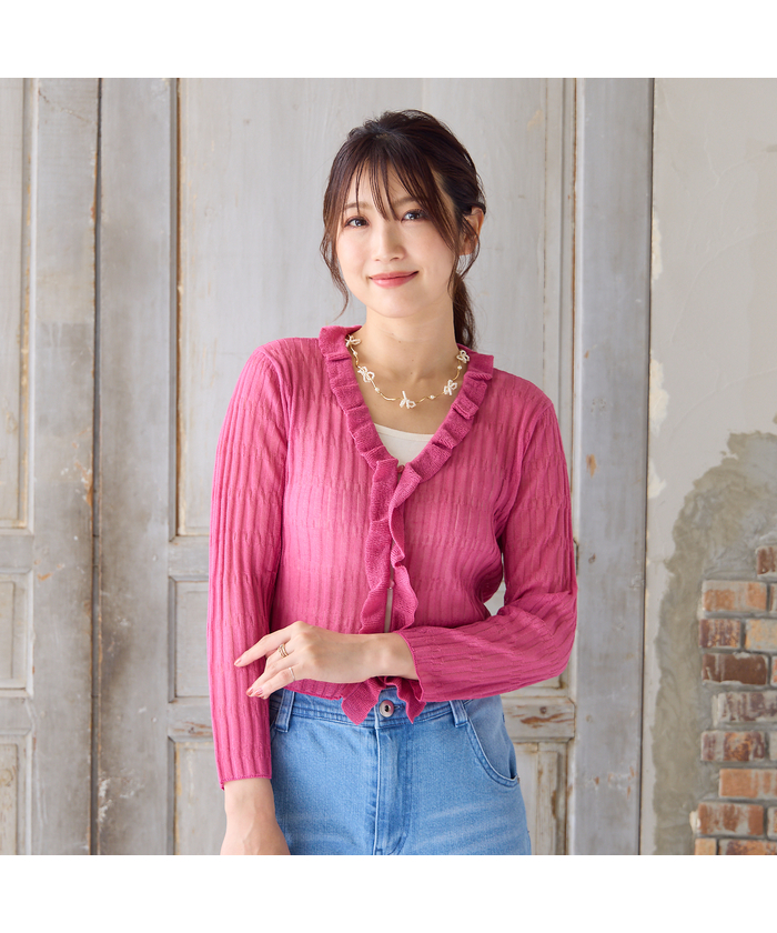春セール美品ローズティアラ大きいサイズ46デニムフレアチュニック 手洗いOK】スカラ刺繍チュニック（51023502） | Rose