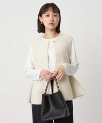 green label relaxing/FOXブレンド セッケツ ニット ジレ/508433520