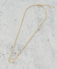 THE SHOP TK(Women)/ザ ショップ ティーケー (ウィメン) THE SHOP TK(Women) レタリングネックレス/508433526