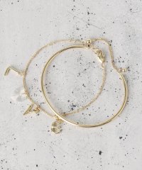 THE SHOP TK(Women)/ザ ショップ ティーケー (ウィメン) THE SHOP TK(Women) LOVE2連ブレスレット/508433527