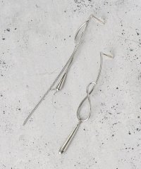 THE SHOP TK(Women)/ザ ショップ ティーケー (ウィメン) THE SHOP TK(Women) アシメデザインピアス＆イヤリング/508433533