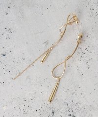 THE SHOP TK(Women)/ザ ショップ ティーケー (ウィメン) THE SHOP TK(Women) アシメデザインピアス＆イヤリング/508433533