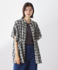 THE SHOP TK(Women)/ザ ショップ ティーケー (ウィメン) THE SHOP TK(Women) チェックシャーリンブラウス/508433537