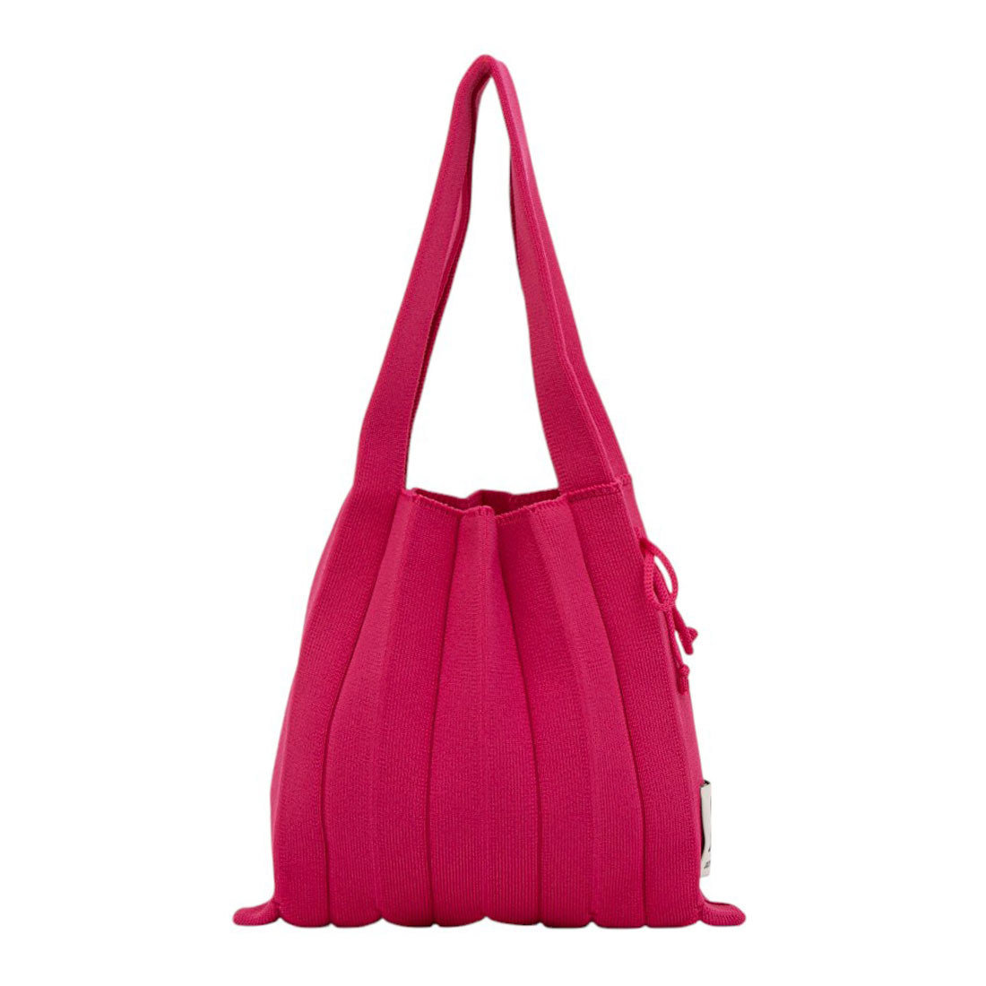 JOSEPH AND STACEY ラッキープリーツニットs レッド ラッキープリーツニットナノバッグ バルバドスレッド
