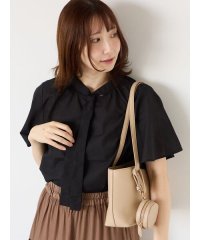 Te chichi TERRASSE/テチチ テラス Te chichi TERRASSE 【イージーケア】無地/柄アソートパール釦ボウタイブラウス/508433815