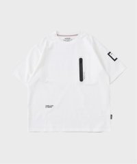 B.C STOCK/【OLIVEDRAB/オリーブドラブ】ボンディング ジップポケット ショートスリーブTシャツ/508433852