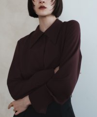 EMMEL REFINES/＜EMMEL REFINES＞EM パイピングエリ トロミシャツ/508433932