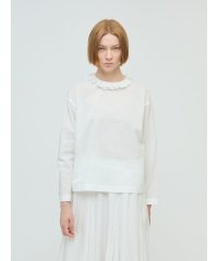 mizuiro ind/mizuiro ind フリルカラープルオーバーシャツ/508434042