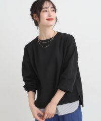SHOO・LA・RUE/シューラルー SHOO・LA・RUE 一枚で簡単こなれ見え スポンディッシュ 裾レイヤード風ニット/508434179