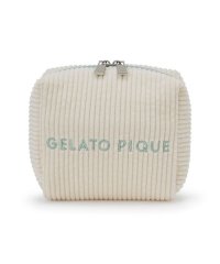 gelato pique/コーデュロイポーチ/508434246