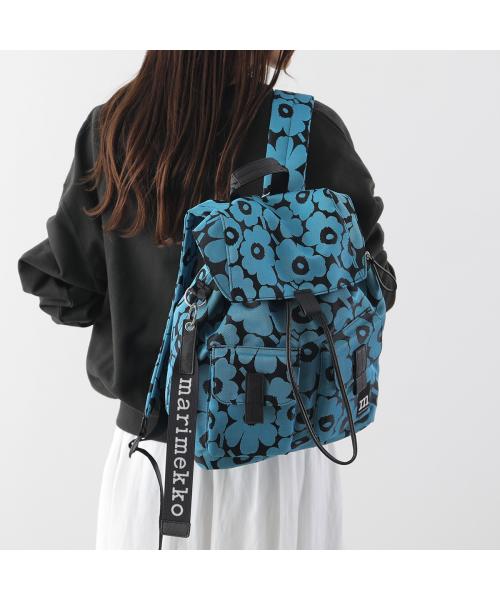 marimekko 青 リュック セール25%OFF】マリメッコ marimekko marimekko バックパック
