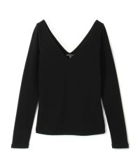 JAMES PERSE/コットンストレッチ ディープVネックTシャツ WLSR3044/508434326