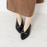 HIMIKO/ヒミコ 卑弥呼 メタルバーフラットパンプス/651303/508434357
