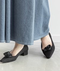 RANDA/ランダ RANDA 2WAY ローズモチーフフラットパンプス/508434364